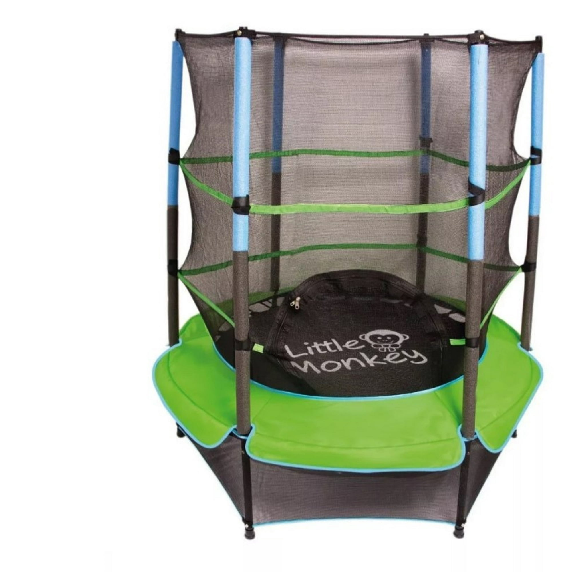 Citohome - Cama Elástica 1.4m Niños Malla Protectora Verde