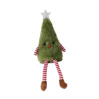 Bothyi - Muñeco De Peluche De Árbol De Navidad, Divertido Regalo De Navidad Para Estantería Navideña, Dormitorio, Color Verde