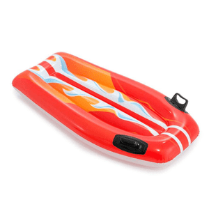 Flotador Inflable Mat Intex Tabla De Body 112X62 Cm Joy Riders Rojo