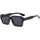 thumbnail image 1 of Gafas de sol vintage cuadradas de 54 mm UV400 unisex, 1 of 3
