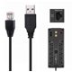 thumbnail image 4 of Cable USB a RJ50 Feanteek 1,8 m para APC UPS/PDU, 4 of 7