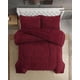 thumbnail image 5 of Juego de Cubrecama Sherpa con Relieve Trenzado King, 5 of 6