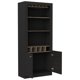 thumbnail image 3 of Bar Mueble Bellagio Siena - Wengue, 3 of 10