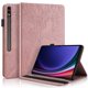 thumbnail image 1 of Funda con relieve del Árbol de la Vida para tablet Samsung Galaxy Tab S9/8 Ultra con soporte, ranuras para tarjetas y soporte para lápiz óptico. Oro, 1 of 6