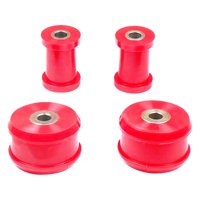 Magideal - 4X Kits De Bujes De Brazo De Control Delantero, Reparación De Bujes De Brazo De Control Delantero, Buje Delantero Inferior Y Delantero Para Automóvil