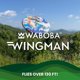 thumbnail image 3 of Disco Volador Waboba Wingman de Silicona Plegable con Acabado Mármol, 3 of 8