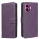thumbnail image 1 of Funda Billetera para iPhone 16 Protección RFID y Soporte Ajustable Morado, 1 of 6