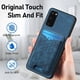thumbnail image 4 of Funda Billetera con Soporte para Samsung Galaxy S20 Protector Delgado Azul, 4 of 6