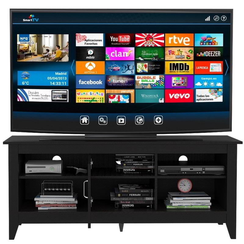 Tuhome - Rack 65 Pulgadas Essential Wengue