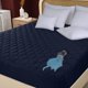 thumbnail image 1 of Protector de colchón impermeable Utopia Bedding Twin Navy, 1 of 8