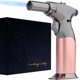 thumbnail image 1 of Pistola de butano InZaynity, doble llama, recargable, acero coloreado, 1 of 9