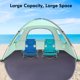 thumbnail image 4 of Sombrilla de playa portátil WhiteFang, antiUV, portátil, para 4 personas, 4 of 7