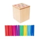 thumbnail image 1 of Madera De Color De Madera Toy De Juguete De Juguete De Juguete De Madera Para 12-18 Meses Regalos De Vacaciones Palos, 1 of 5
