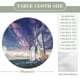 thumbnail image 2 of Suzume theme Fitted Round Tablecloths Elastic Edged Table Covers Waterproof Table Cloth For Kitchen Holiday Party Tables Decor 150cm, 2 of 6