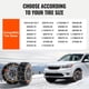 thumbnail image 5 of Cadenas para neumáticos de nieve VEVOR para coches, SUV y camionetas, paquete de 2, 5 of 9