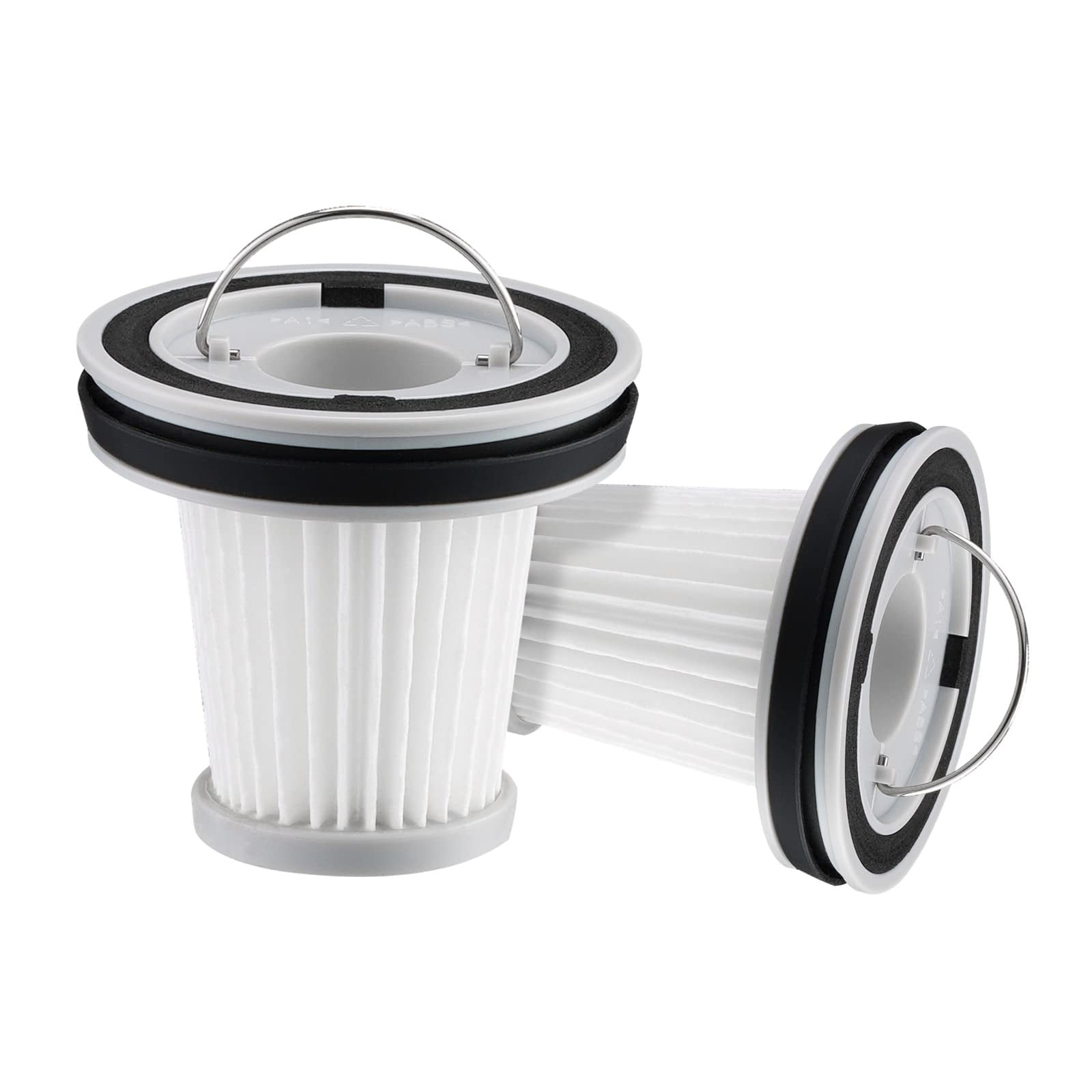 Paquete De 2 Filtros Hepa De Repuesto Para Aspiradora De Coche Fanttik