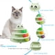thumbnail image 4 of Juguete para Gatos UPSKY con Tocadiscos de 3 Niveles y 6 Pelotas de Colores, 4 of 6