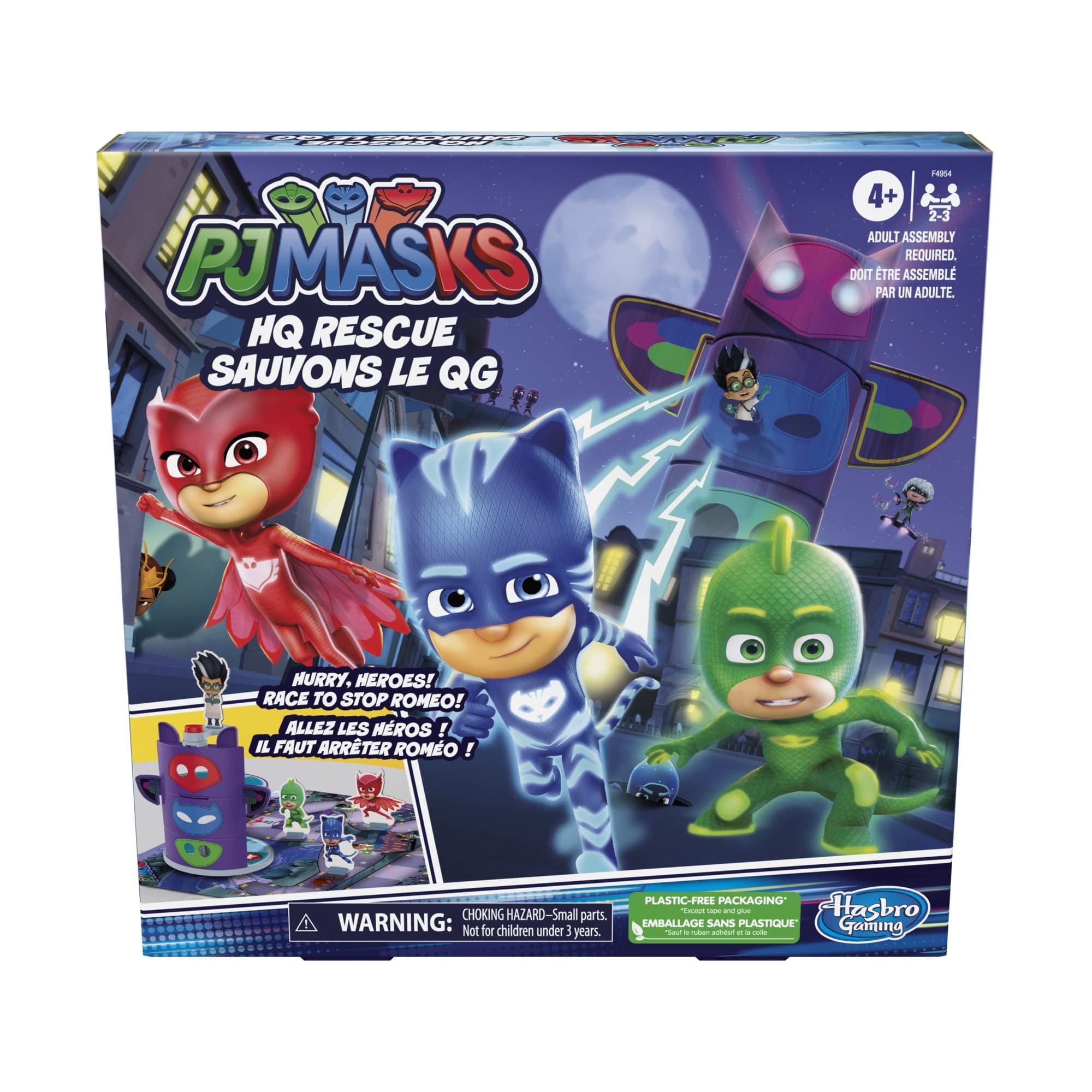 Juego De Mesa Hasbro Pj Masks Rescate En La Base