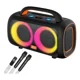 thumbnail image 1 of Parlante Karaoke Bluetooth Portátil 2 Micrófonos Zqs-l19, 1 of 8