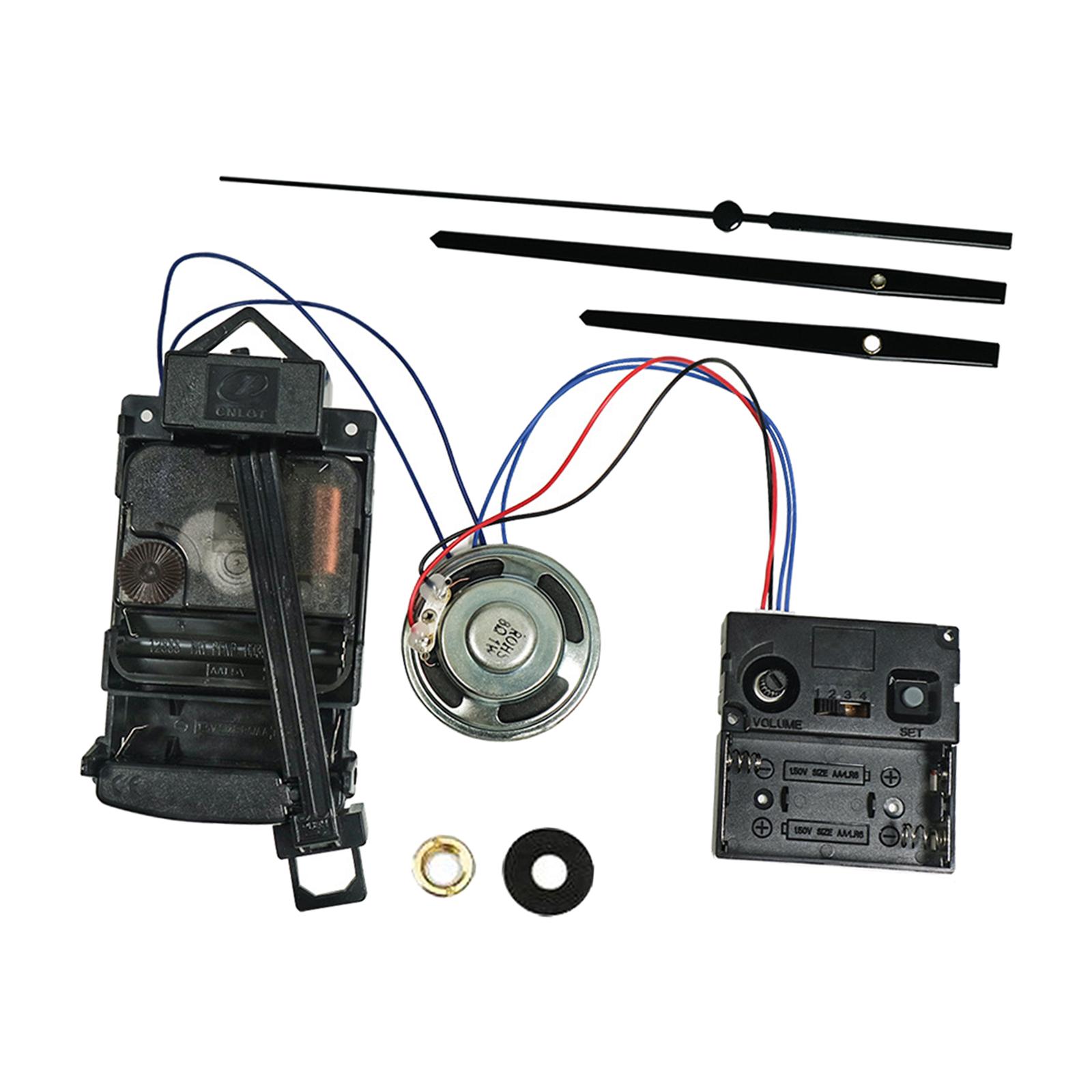 Magideal - Mecanismo De Movimiento De Reloj De Que Hace Accesorios De Piezas De Repuesto, Caja De Música De Carillón De Movimiento De Reloj De Gatillo De , Manecillas Estilo F