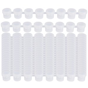 Magideal - Tiras De Botes De Pintura Vacías Para Niños, Contenedores De Pintura Vacíos Para Almacenamiento, Regalos, Tiras De Pintura Vacías Para Cumpleaños, , 5Ml 225Cm