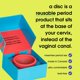 thumbnail image 2 of Disco menstrual Nixit, silicona ultrasuave de grado médico, 2 of 8