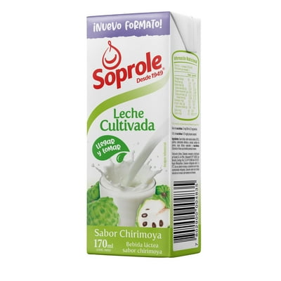Leche Cultivada Tradicional Chririmoya 3X170Ml 510 Ml Soprole