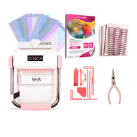 We R Memory Keepers - Encuadernadora Cinch Rosa + Insumos Agendas + Set De Reglas