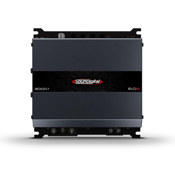 Amplificador SounDigital 3000.1 Evo 6-1 Canal 3000W RMS
