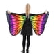 thumbnail image 3 of Butterfly Cape Wings Seasons Kids Rainbow, talla única, poliéster, 3 of 6