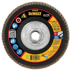 Disco De Solapa Dewalt Dwa8282H 80G T29 Xp Ceramic 115 Mm X 16 Mm