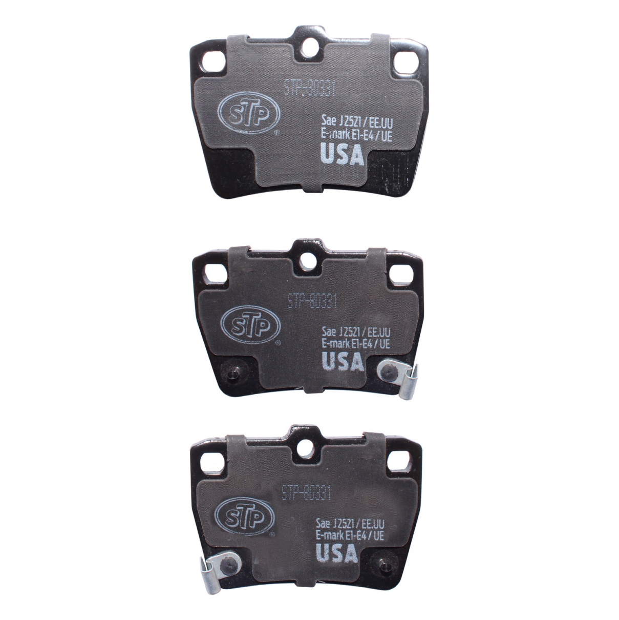 Repuestos Del Sol - Juego Pastillas Freno Traseras Toyota Rav4 2.0 2003 2006