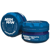 Nish Man - Cera Nishman Hair Wax 01 Gum Gum Fijacion De Cabello 150 Ml
