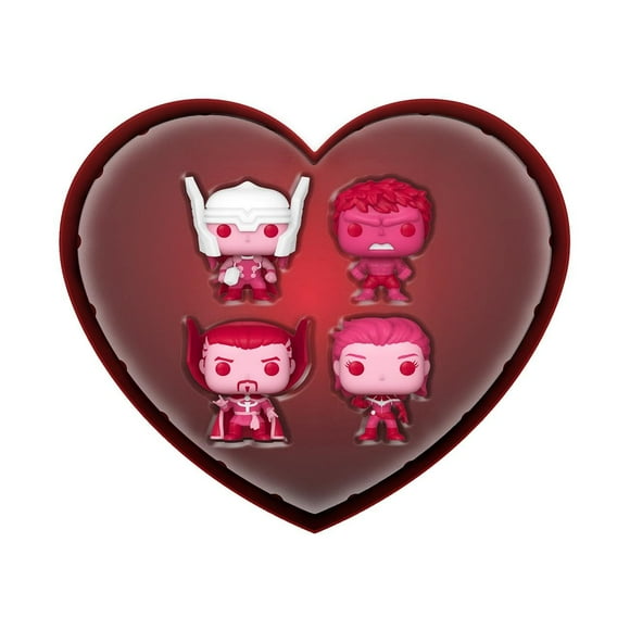 Set Funko Pocket Pop Marvel Classic Val Avengers Paquete de 4