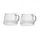 thumbnail image 1 of Set 2 Mugs de vidrio 250ml Coquinaria, 1 of 8
