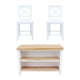 thumbnail image 3 of Mesa Y Silla Para Bar De Casa De Muñecas, Accesorios De Decoración Para El Hogar, 3 Uds., 1:12, 3 of 4