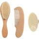 thumbnail image 1 of PandaEar 3 Pack Baby Brush and Comb Set Newborn, Silicone Cradle Cap Brush, 1 of 3