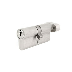 Cilindro Odis Llave-Seguro 70Mm - Niquél Satinado