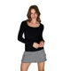 thumbnail image 1 of Polera Tejida Carla Negro, 1 of 2