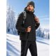 thumbnail image 3 of TACVASEN Mens Puffer Jacket Hooded Sherpa Lined Water Resist, 3 of 3