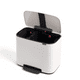 thumbnail image 3 of Basurero Pedal Bo 11 + 23 Lt White, 3 of 3