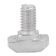 thumbnail image 2 of Tornillos tipo T, pernos en T, perfiles de aluminio industriales, tornillo, estándar UE (serie 40 M8*16, 50 unidades), 2 of 8