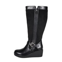 Begoña - Bota Mujer Alfia Negro Ancho Xl