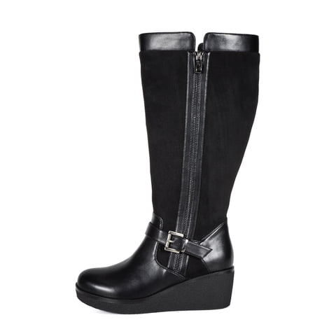 Begoña - Bota Mujer Alfia Negro Ancho Xl