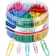 thumbnail image 1 of Clips de papel Vinaco Colorful, 400 unidades, tamaño mediano y grande, 1 of 6