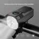 thumbnail image 2 of USB-C recargable bicicleta luz delantera y trasera conjunto, aleación de aluminio, desplazamiento y montaña de la noche (negro), 2 of 3