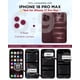 thumbnail image 3 of Funda Diaclara para iPhone 18 Pro Max - Burdeos, 3 of 8