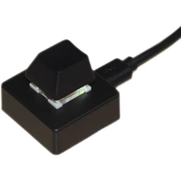 Tecla programable Ne fashion con macro, RGB y Cherry MX Red