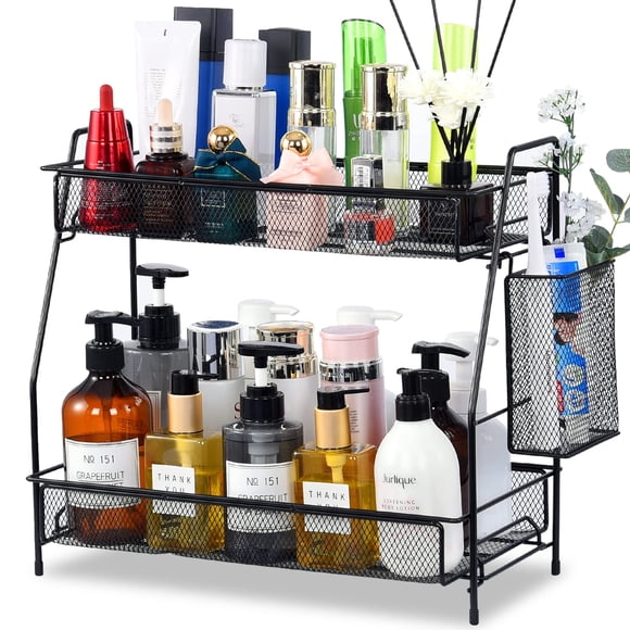 Organizador de encimera LEMIKKLE grande para baño y cocina