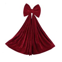 Bothyi - Decoraciones Navideñas Decoración Navideña Lazo Navideño Grande Para Ventana De Casa De Vacaciones M